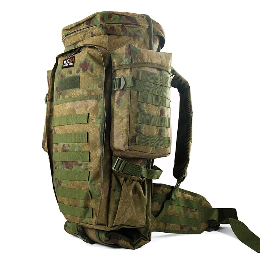Tactical Rifle Backpack 900D Hunting Full Gear Bag 911 Survival MOLLE Gun Case